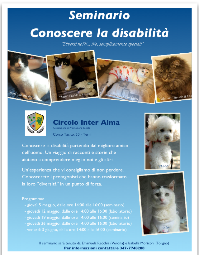 Seminario Conoscere la disabilità