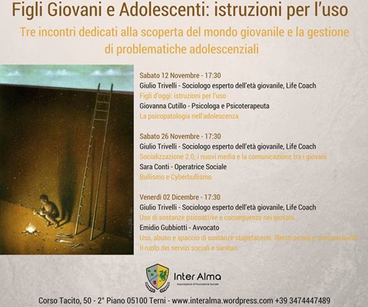 Figli Giovani e Adolescenti: istruzioni per l'uso