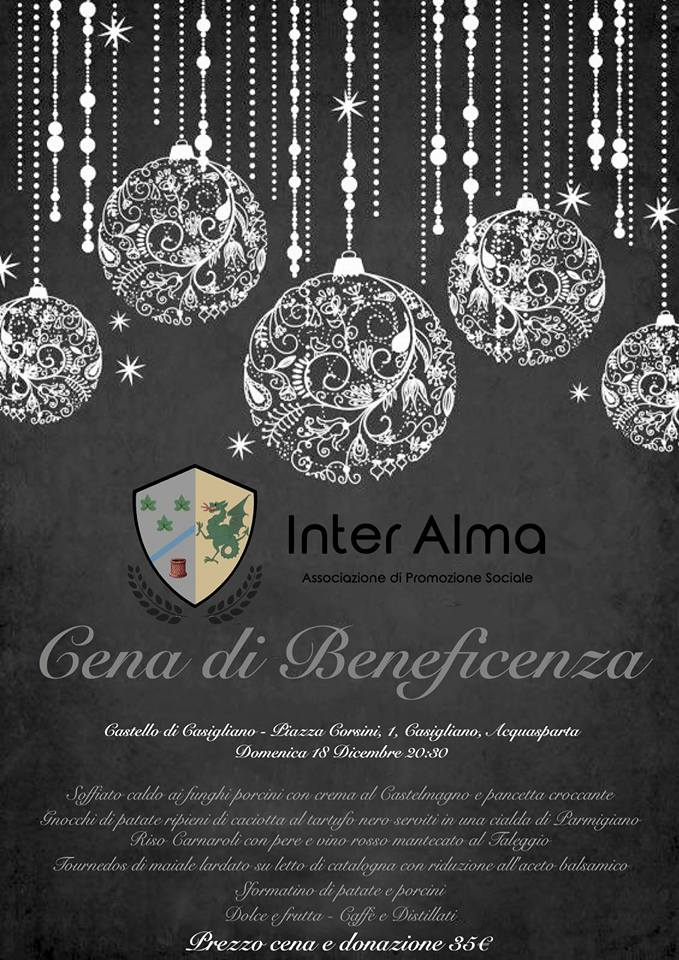 Cena di Natale di beneficenza 